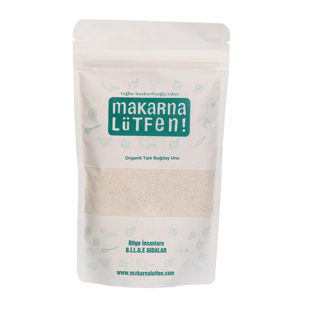 Makarna Lütfen Organik Tam Buğday Unu - Atalık Tohumdan Acı Olmayan (250 G) Un ve İrmik Fiyatı