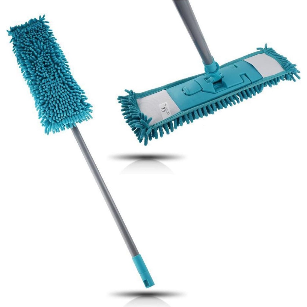 Makarna Şönil Islak Kuru Nemli Palet Tablet Mop Yedek Seti Takımı - 80 Cm. - Mop + Mop Tutucu + Sap Diğer Fiyatı
