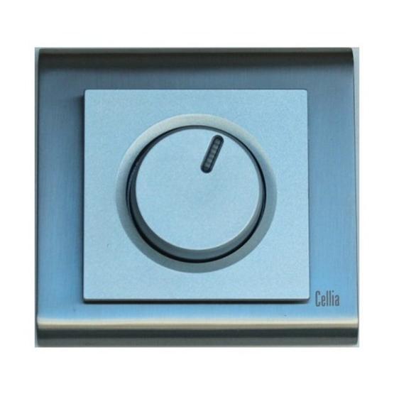 Makel Cellia Dimmer Gümüş Saten Çerçevemakel Kapak