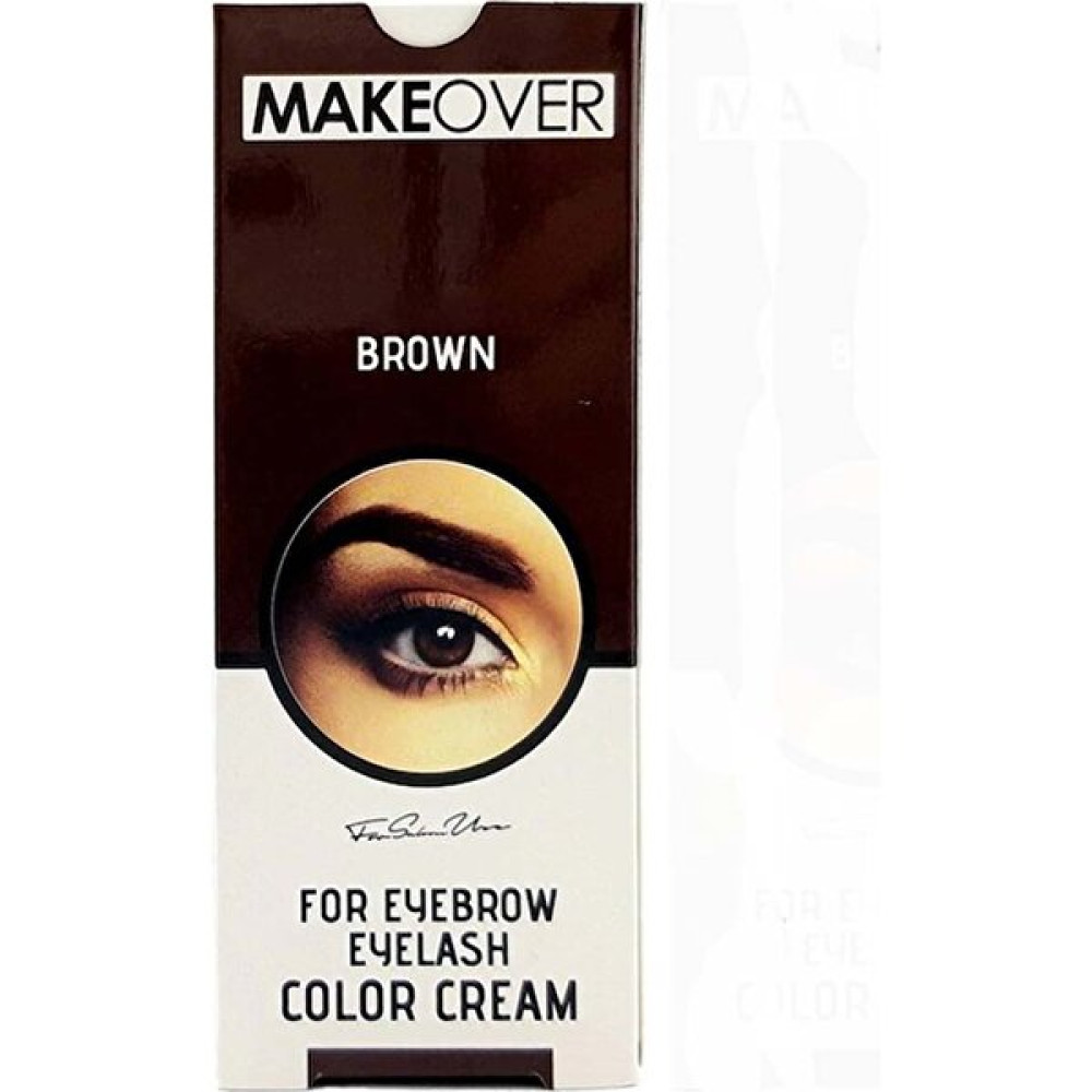 Makeover Magic Kaş Kirpik Boyası-Kahverengi - Kahverengi Makyaj Ürünleri Fiyatı