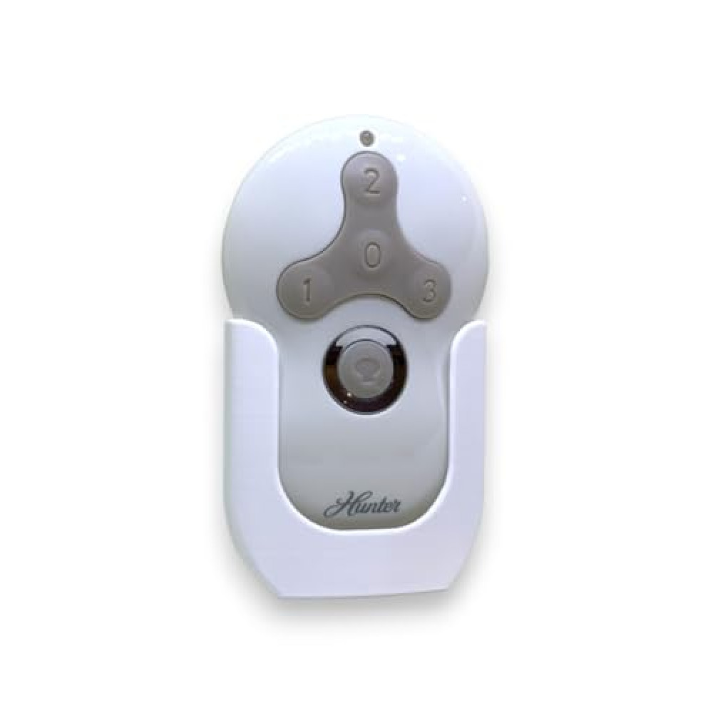 Makesus Ceiling Fan Remote Holder Wall Mount for Hunter 99122 99123 Ceiling Fan Remote Controller (1 Pk White)