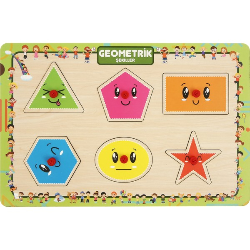 Maketçiniz Tutmalı Interaktıf Puzzle Geometri Bebek Oyuncakları Fiyatı