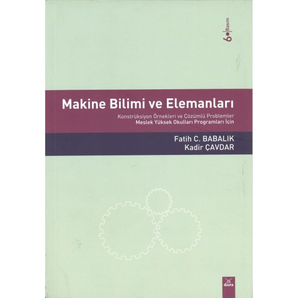Makine Bilimi ve Elemanları İnceleme Kitapları Fiyatı