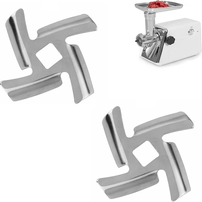 Makinesi Bıçağı, 2 Adet Kıyma Makinesi Kesici, Paslanmaz Çelik Kıyma Makinesi Bıçağı, Et Değirmeni Aksesuarı, Mikser ve Doğrayıcı Için, 5# Mikserler Fiyatı