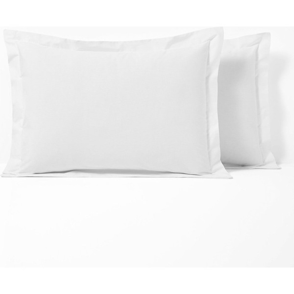 Makiteks Pamuk 57 Tel Dokuma Makiteks 2’li 50X70 Yastık Kılıfı - 50 x 70 cm - Kırık Beyaz Yastık Kılıfı Fiyatı