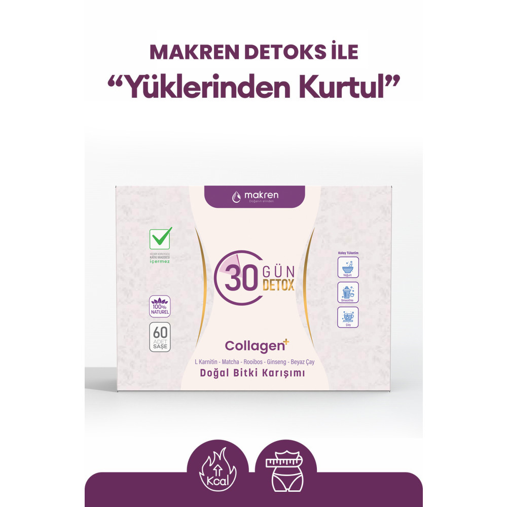 Makren Detoks Çayı -detoks Bitki Çayı- Bitkisel Çay Çay Fiyatı