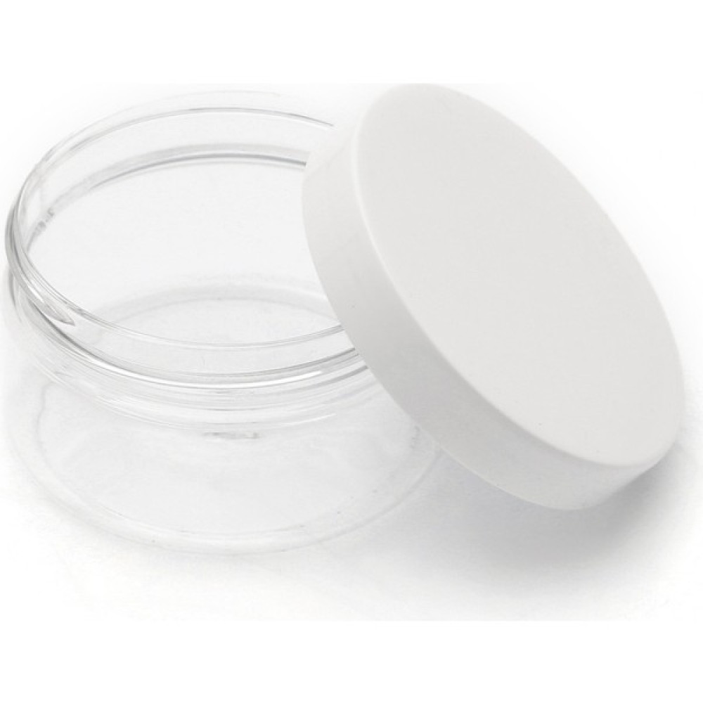 Makrobay 100 Ml- Şeffaf Pet Plastik Kavanoz Beyaz Kapak - 5 Adet Saklama Kapları Fiyatı