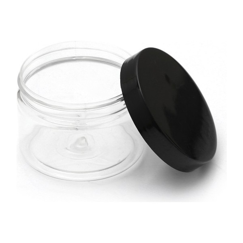 Makrobay 150 ml Şeffaf Pet Plastik Kavanoz Siyah Kapak 5 Adet Saklama Kapları Fiyatı