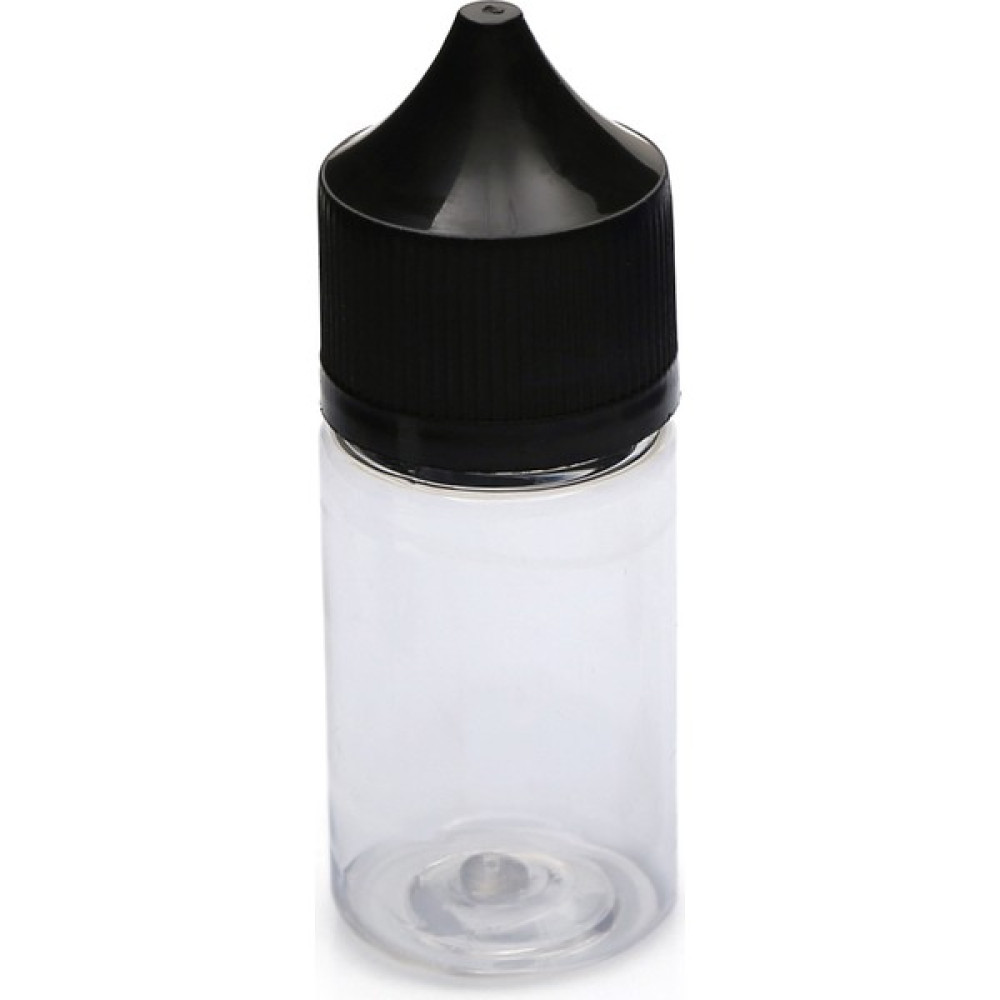 Makrobay 30 ml Gorilla - Likit - Şeffaf Siyah Kilit Kapak - Plastik Boş Şişe - 10 Adet Hijyen ve Temizlik Fiyatı