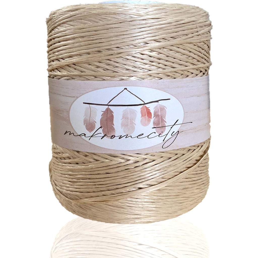 Makromecity Premium Polyester Bodrum Rafya Ipi Suni Rafya Ip Çanta Ipi Hediye Paketleme Ipi Diğer Fiyatı