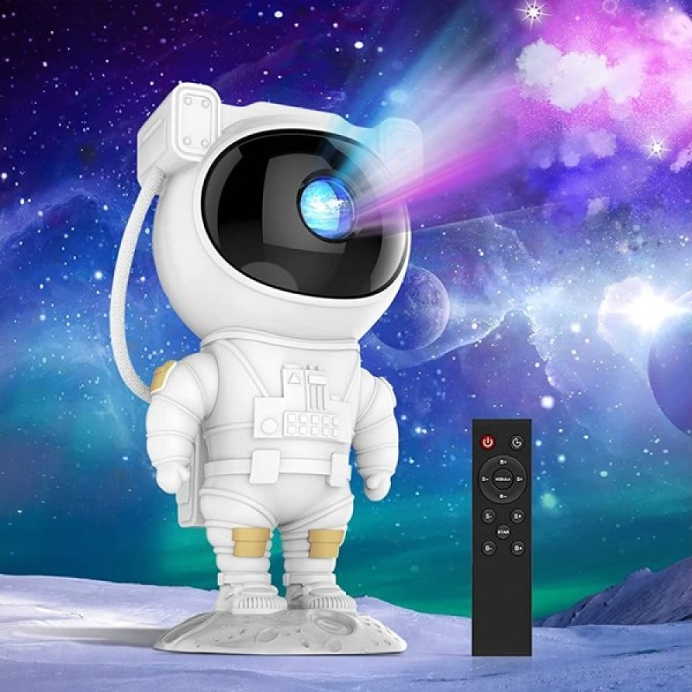 Maksimum Way Yıldız Projektör Astronot Işıklı Galaksi Samanyolu Projeksiyon Gece Lambası - Beyaz Gece Lambası Fiyatı