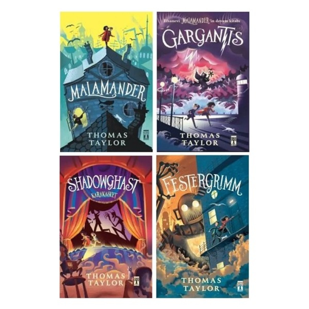 Malamander - Gargantis - Shadowghast - Festergrimm - Thomas Taylor Bilim Kurgu & Fantastik Fiyatı