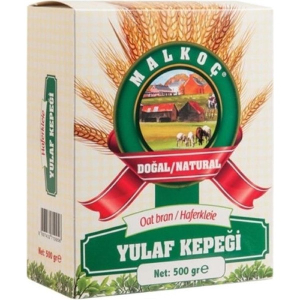 Malkoç Yulaf Kepeği 500 gr Diğer Fiyatı