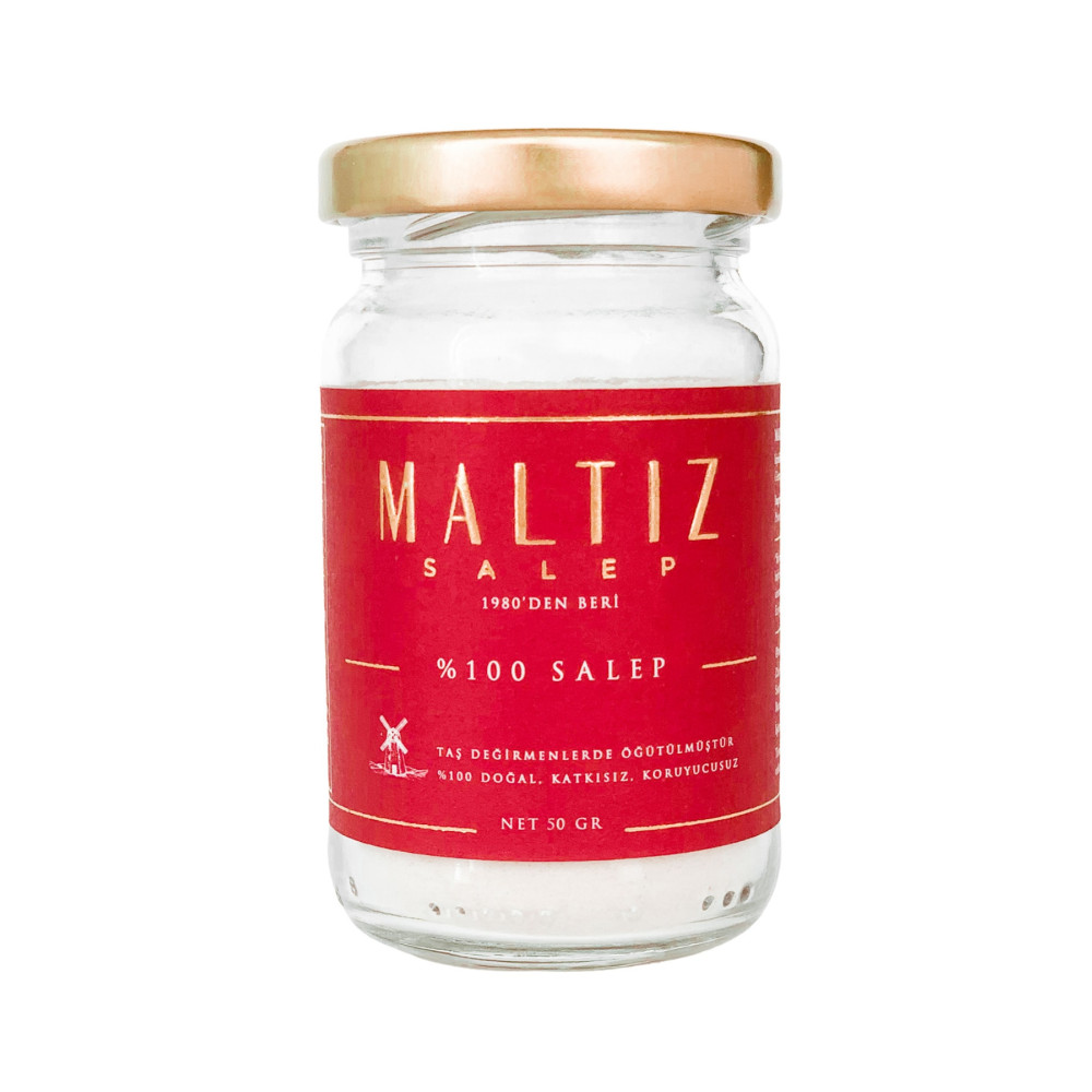 Maltız Salep Katkısız %100 Doğal Saf Salep 50g Bucak Salebi Geleneksel İçecekler Fiyatı