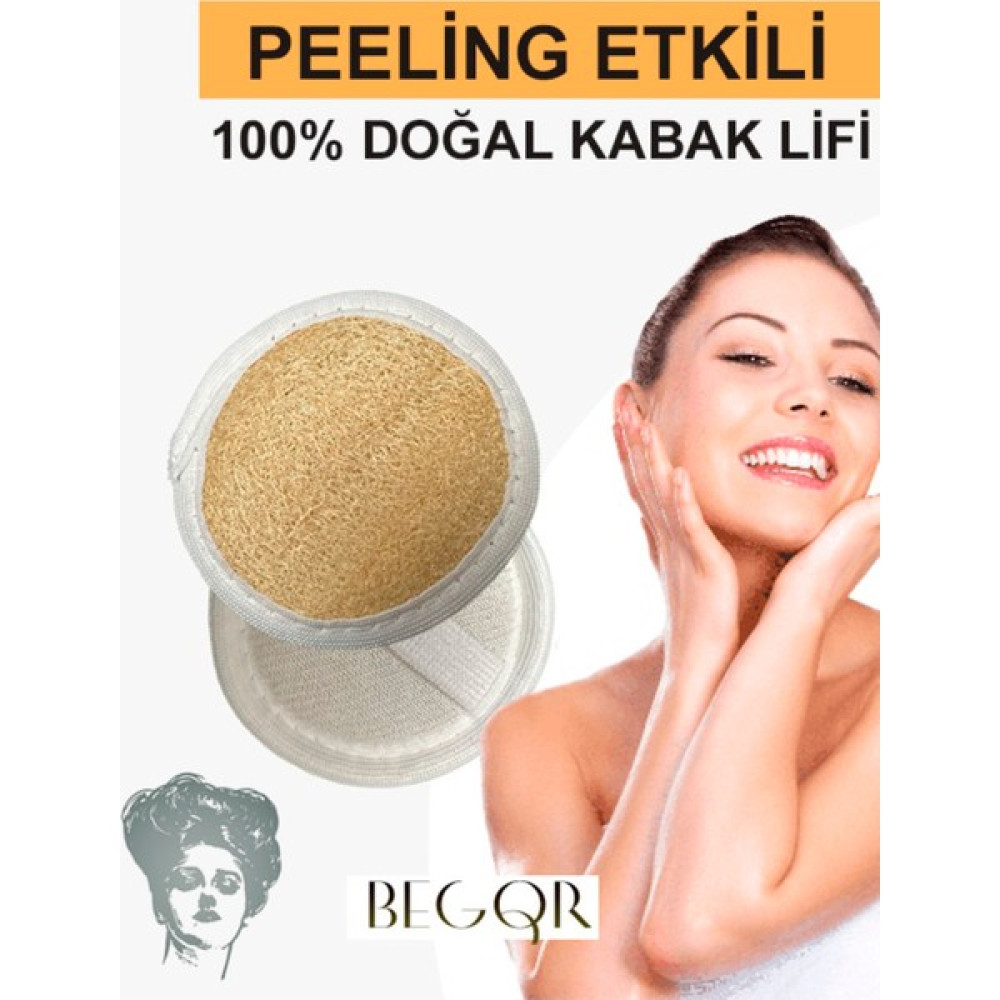 Malzek Doğal Kabak Lifi, Yüz Peelingi, Yüz ve Vücut Kesesi - Sarı Vücut Bakım Setleri Fiyatı