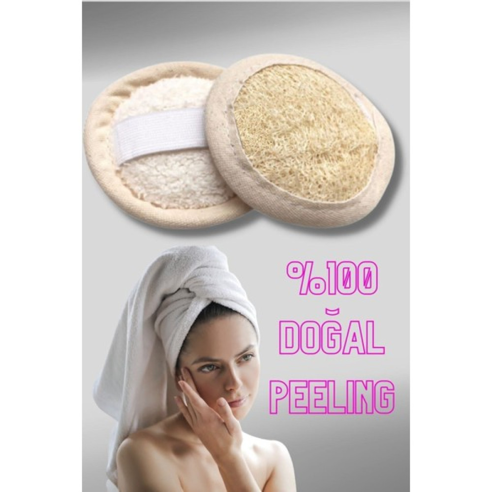 Malzek Doğal Kabak Lifi Yüz Vücut Peeling Kesesi Kabak Lifi Kesesi ( 3 Adet ) - Sarı Vücut Bakım Setleri Fiyatı