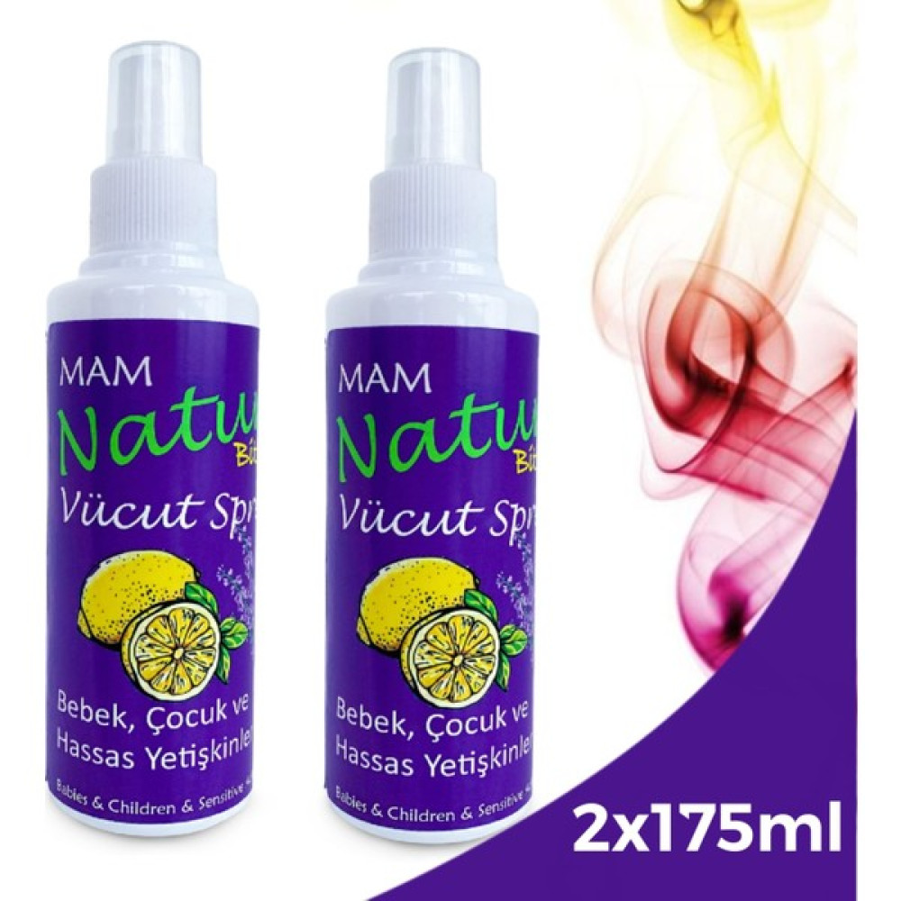 Mam Natural Bite-Off Bebek Çocuk ve Hassas Ciltler İçin Sinek Kovucu Vücut Spreyi İkili (2 x 175 ml) Bebek Bakım Fiyatı
