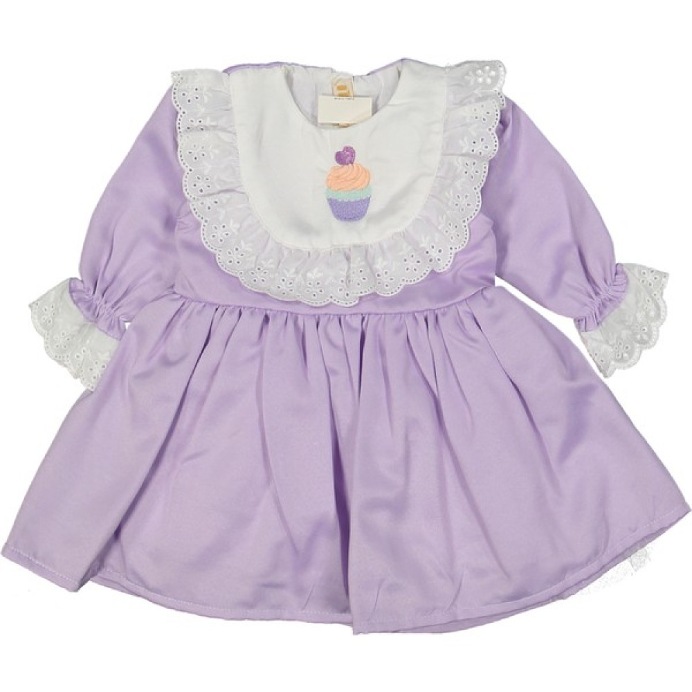 Mama And Miel Kız Çocuk Cupcake Nakışlı Fistolu Vintage Pamuk Saten Kız Çocuk Doğumgünü Bayram Parti Elbisesi Kız Çocuk Elbise Fiyatı