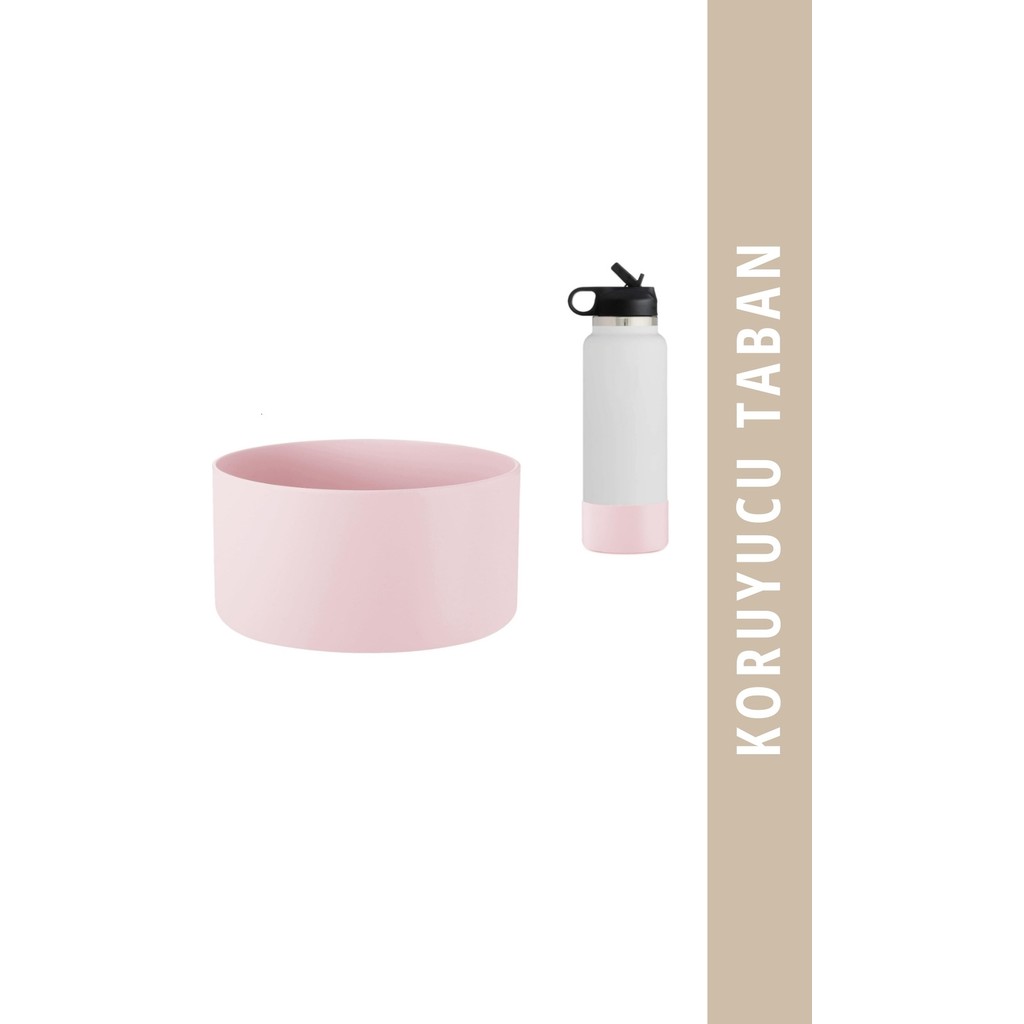 Mama Stuff Koruyucu Silikon Altlık Taban Pudra Pembe Termos Fiyatı