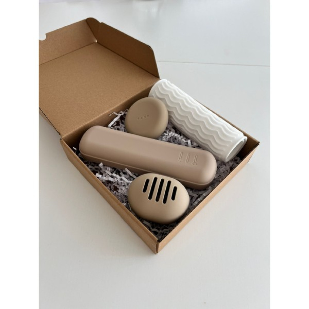 Mama Stuff Silikon Makyaj Çantası Seti Küçük Açık Kahverengi Oto Boyaları Fiyatı