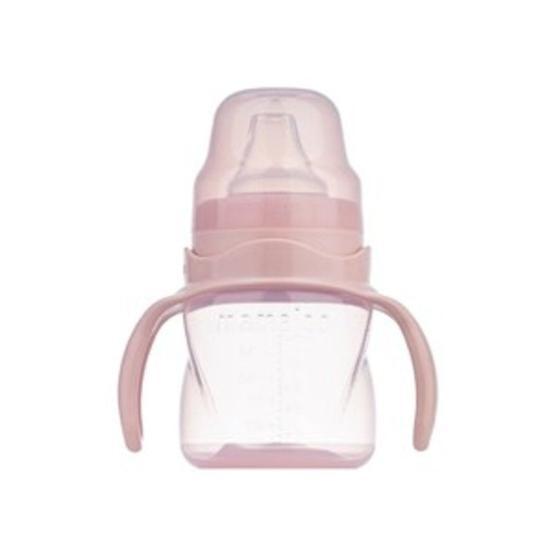Mamajoo 160 ml Powder Pink Kulplu Eğitici Bardak Bebek Bardağı-Suluk Fiyatı