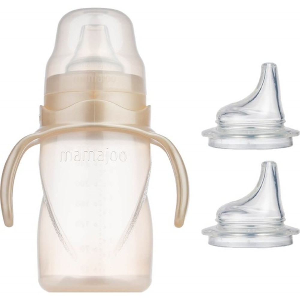 Mamajoo Kulplu Eğitici Bardak 270 ml & Yedek Ikili Bardak Ucu / Pearl Biberon Fiyatı