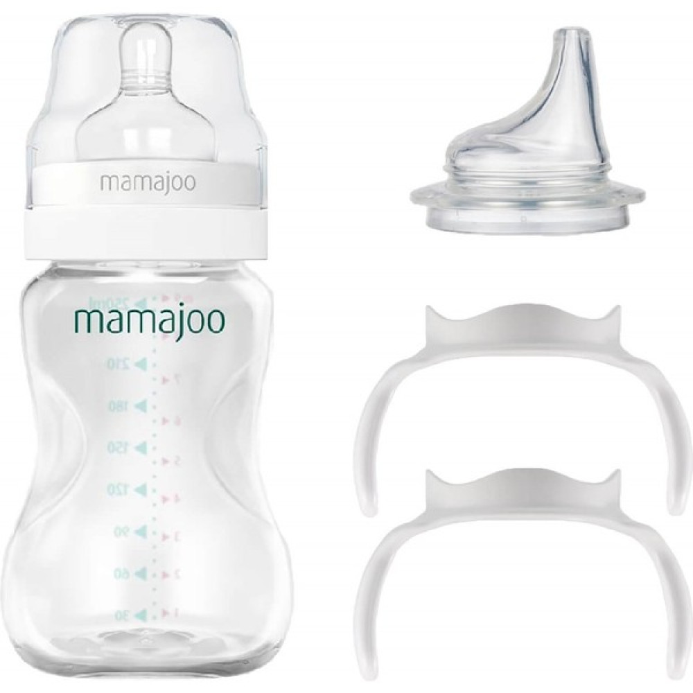 Mamajoo Silver Biberon 250 ml & Eğitici Bardak Kulbu & Yumuşak Bardak Ucu Biberon Fiyatı