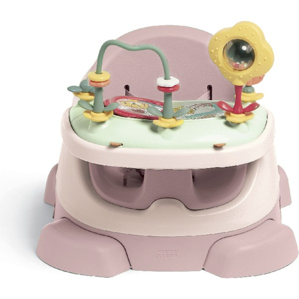 Mamas & Papas Bug 3'ü 1 Arada Zemin ve Yükseltici Koltuk, Güvenli ve Çok Yönlü Bebek Koltuğu - Pembe Oto Boyaları Fiyatı