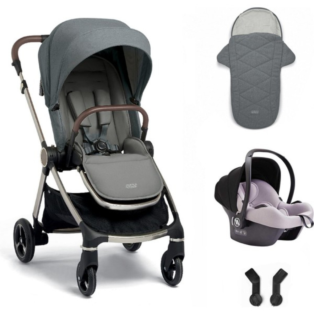 Mamas & Papas Mamas Papas Strada Cosmo Travel Sistem Bebek Arabası Grey Melange Bebek Arabası-Puset Aksesuarları Fiyatı