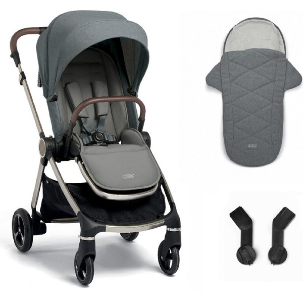Mamas Papas Strada Bebek Arabası Grey Melange Bebek Arabası-Puset Aksesuarları Fiyatı