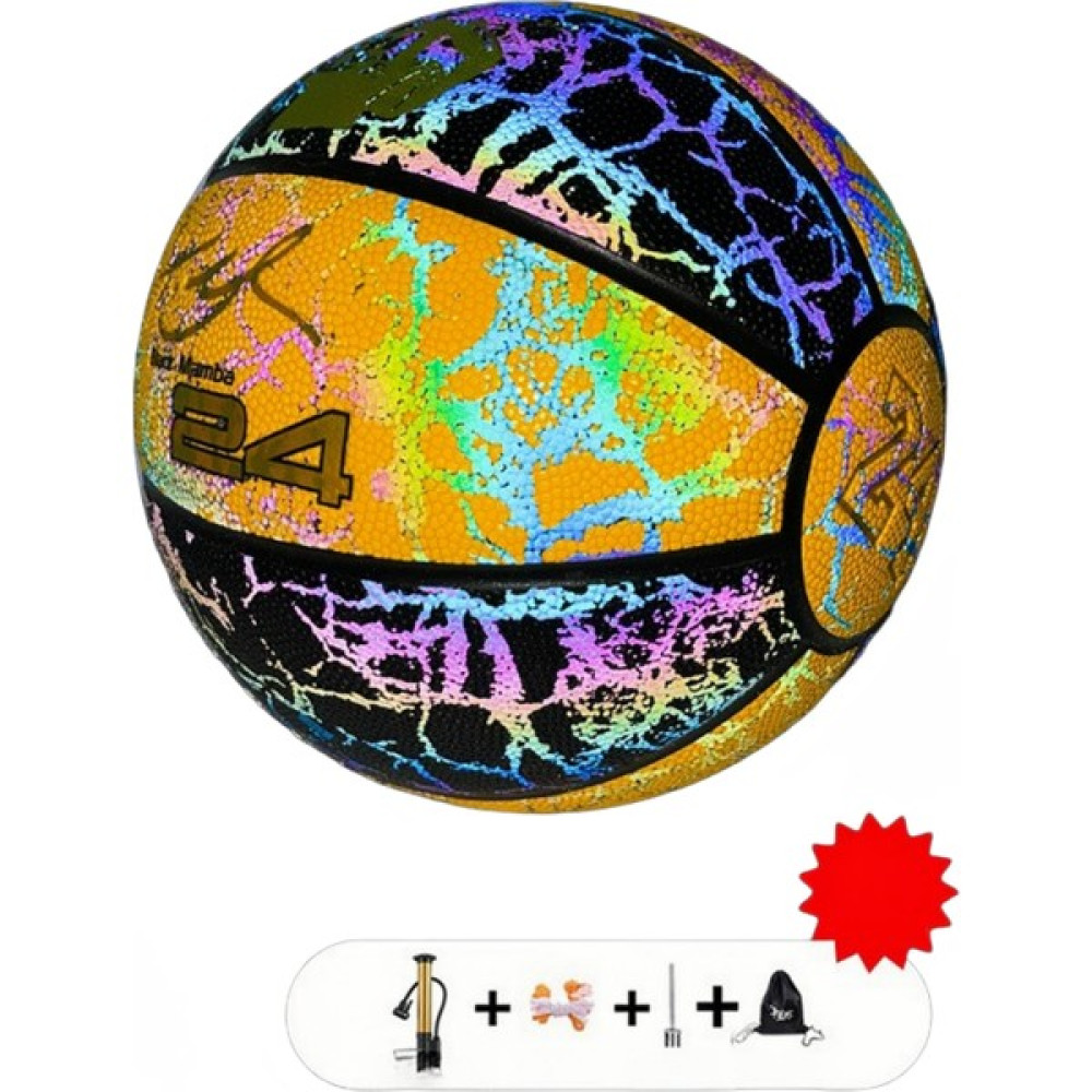 Mamba Lightning Reflective Basketbol Kobe Bryant Imza Basketbol (Yurt Dışından) Toplar Fiyatı