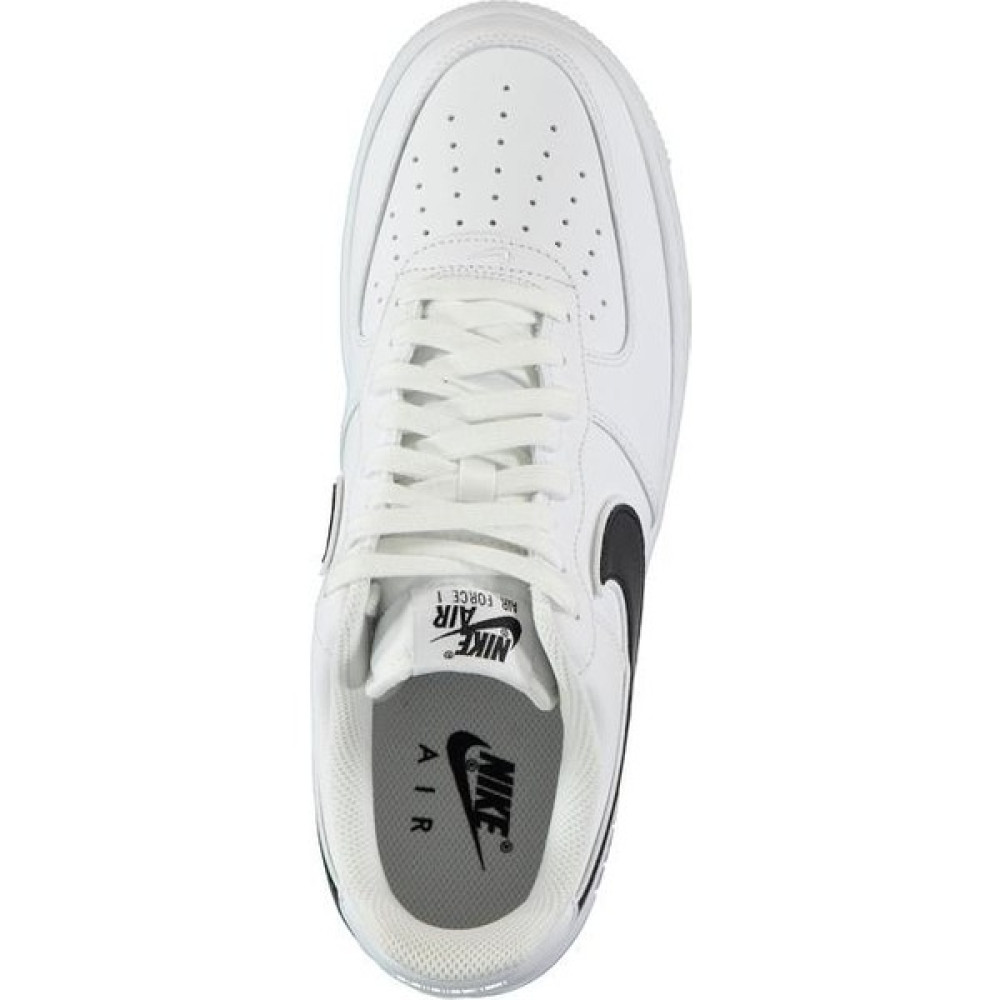 Mami Fashion Nike Airfoce Beyaz Siyah Logolu Günlük Spor Ayakkabı Erkek Günlük Ayakkabıları Fiyatı