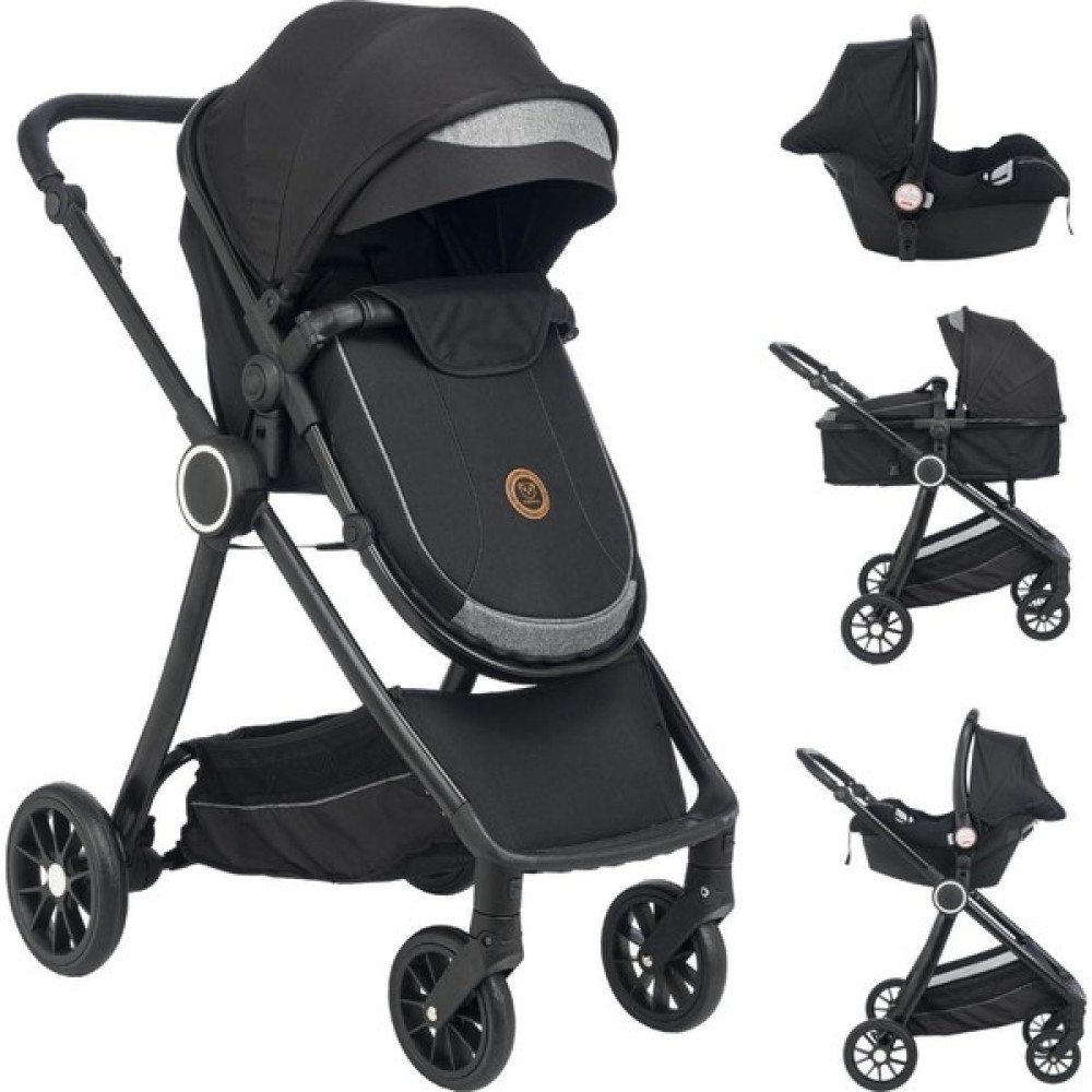 Mamma Range Çift Yönlü 6 In 1 Yeni Nesil Travel Sistem Bebek Arabası - Siyah Bebek Arabası-Puset Aksesuarları Fiyatı