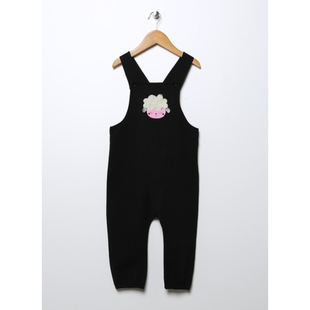 Mammaramma Salopet, 9-12 Ay, Siyah Bayan T-shirt Fiyatı