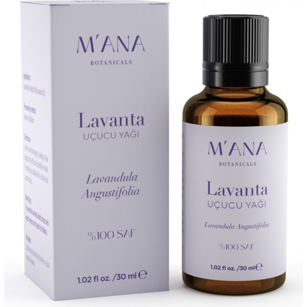 Mana Botanicals Lavanta Uçucu Yağı XL %100 Doğal ve Saf Üreticisinden 30 ml Nemlendiriciler Fiyatı