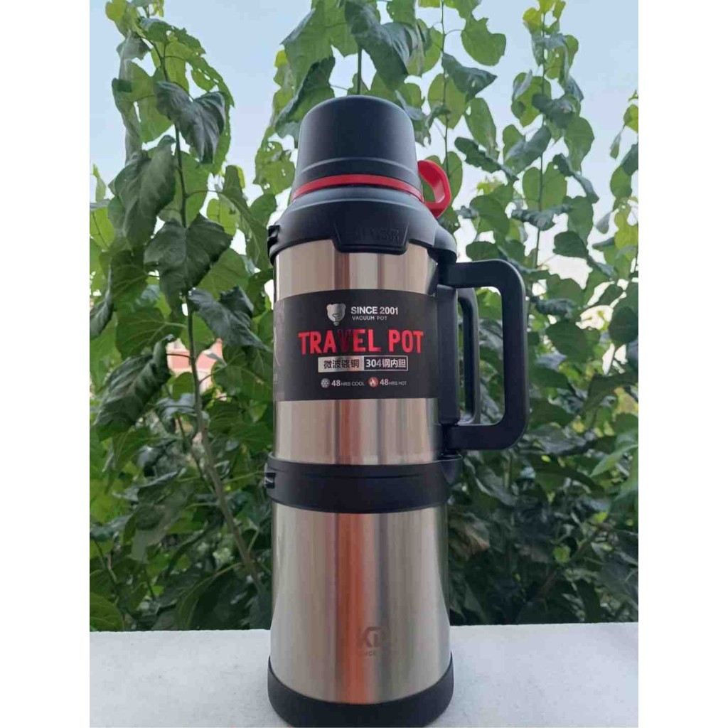 Manada 4 Litre Kapasiteli Okadi Termos - 4 lt - Açık Gri Termoslar Fiyatı