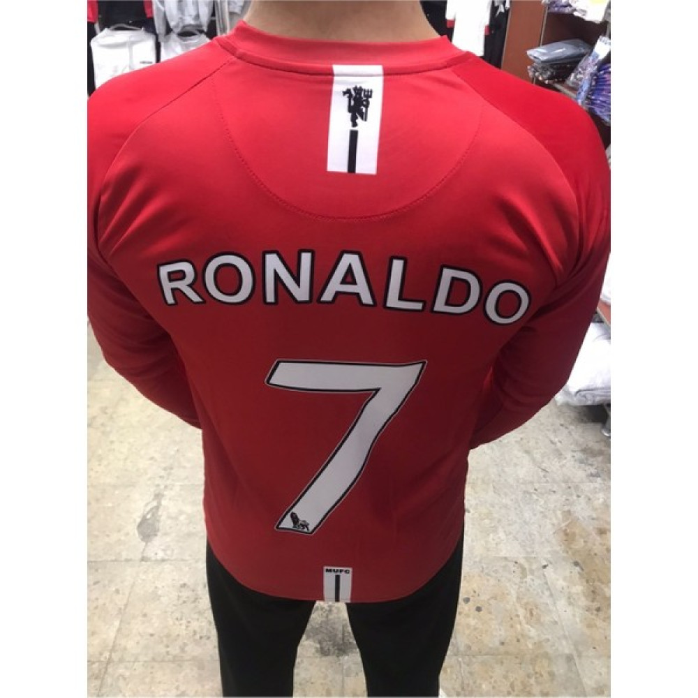 Manchester United 2007 / 2008 Kırmızı Uzun Kollu Nostalji C. Ronaldo Forması Ronaldokırmızı T-Shirt & Sweatshirt (Outdoor) Fiyatı