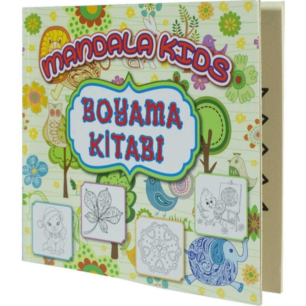 Mandala Kids Boyama Kitabı Aktivite & Eğitici Kitaplar Fiyatı