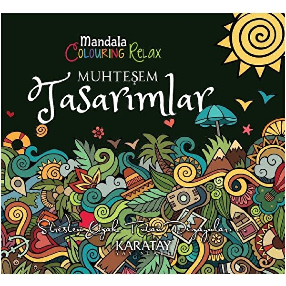 Mandala Muhteşem Tasarımlar Boyama Kitabı Aktivite & Eğitici Kitaplar Fiyatı