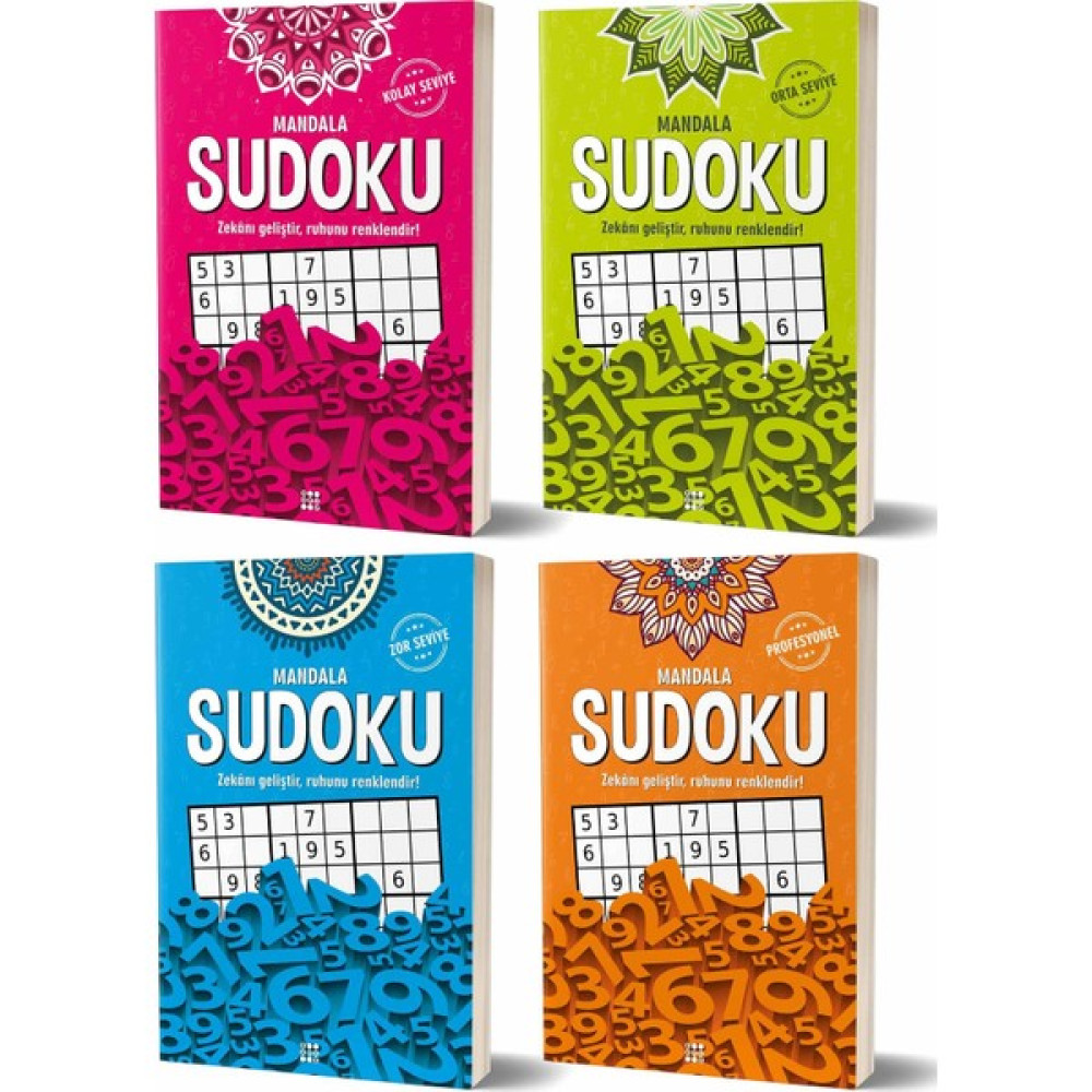 Mandala Sudoku – 4 Kitap Set Sanat Mimari Kitapları Fiyatı