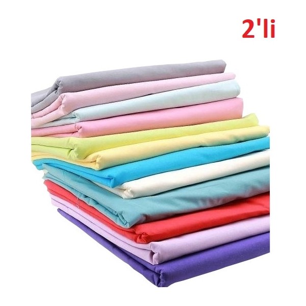 Mandaş Tekstil 2 Adet Karı Koca Yastık Kılıfı, Uzun Ma x i Boy Yastık Kılıfı (50 x 150)-KARIŞIK Renkli - 50 x 150 Yastık Kılıfı Fiyatı