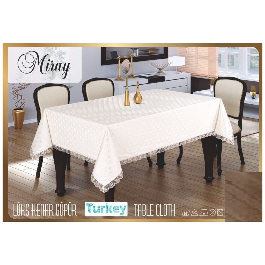 Mandaş Tekstil Fransız Güpürlü Kdk Dertsiz Masa Örtüsü (155X215)-KREM - 160 x 220 cm - Krem SSD / Solid State Drive Fiyatı