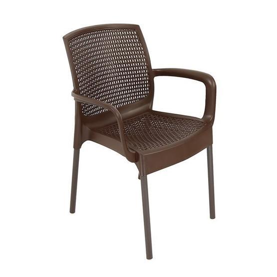 Mandella Defne Rattan 2 Adet Beyaz Sandalye