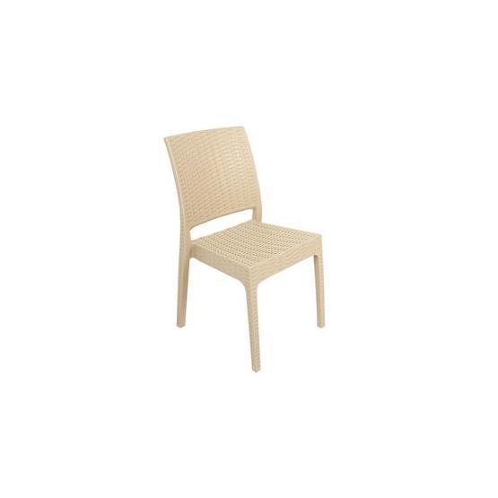 Mandella Elit Rattan 2 Adet Çöl Beji Sandalye