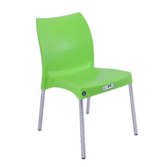 Mandella Nil 2 Adet Alüminyum Ayaklı Yeşil Sandalye Standart Sandalye Fiyatı