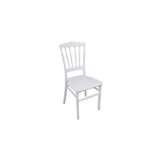 Mandella Silver Napolyon Beyaz Sandalye