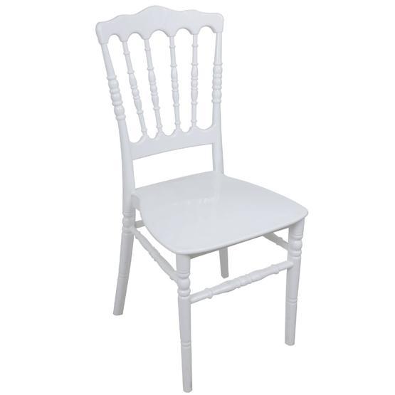 Mandella Silver Napolyon Beyaz Sandalye
