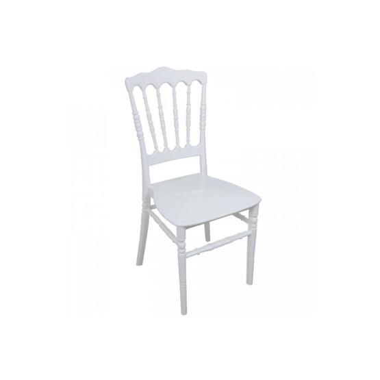 Mandella Silver Napolyon Beyaz Sandalye