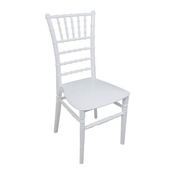 Mandella Silver Tifany 6 Adet Beyaz Sandalye