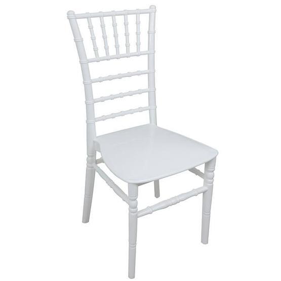 Mandella Silver Tifany 6 Adet Beyaz Sandalye